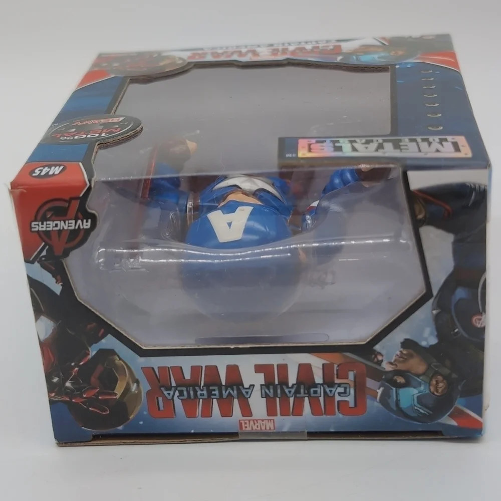 Captain America Metals Die Cast Figure Sealed 4in